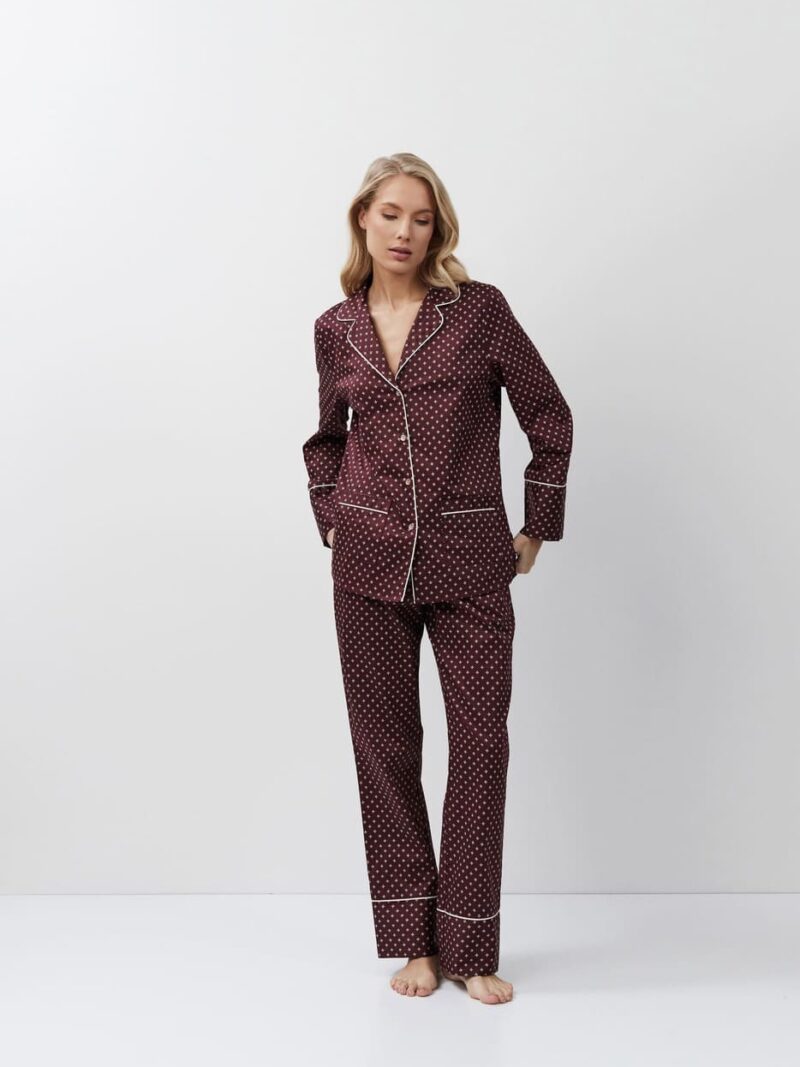 ARUELLE Georgette pajama long