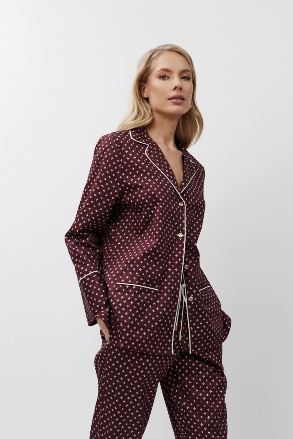 ARUELLE Georgette pajama long - Image 2