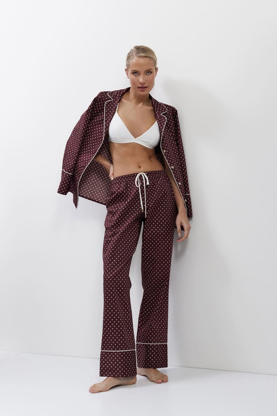 ARUELLE Georgette pajama long - Image 3