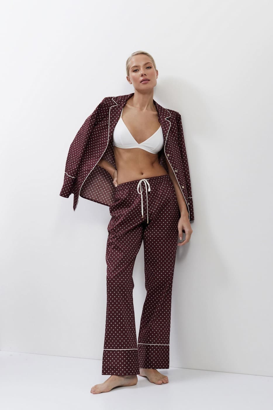 ARUELLE Georgette pajama long - Image 4