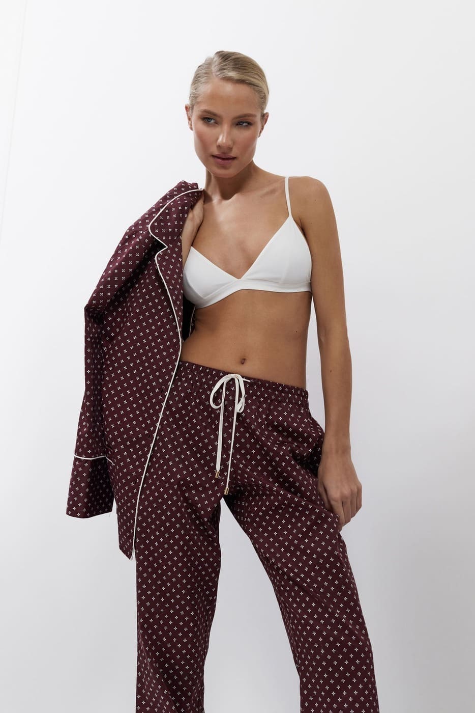 ARUELLE Georgette pajama long - Image 5